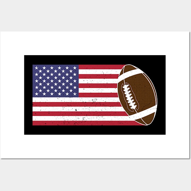 American Football Wall Art by Miranda Nelson